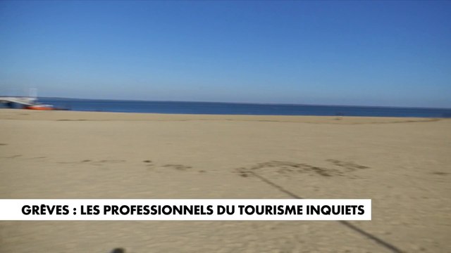 Les professionnels du tourisme inquiets par les grèves lors des vacances