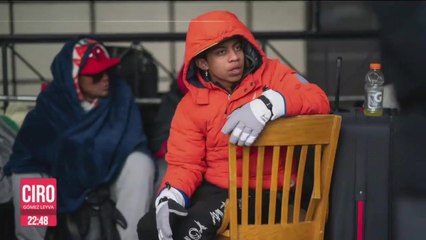 Familia de migrantes recibirán respuesta de asilo en EU hasta 2032