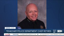 Tehachapi Police Chief Kent Kroeger retires