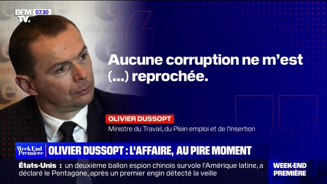 Olivier Dussopt: le parquet national financier retient l'infraction de favoritisme mais pas les faits de corruption