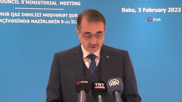 Bakan Dönmez: Türkiye Avrupa açısından da enerji projelerinde aldığı görevle önemli bir partner durumunda Türkiye'de dağıtım merkezi ve ticaret...