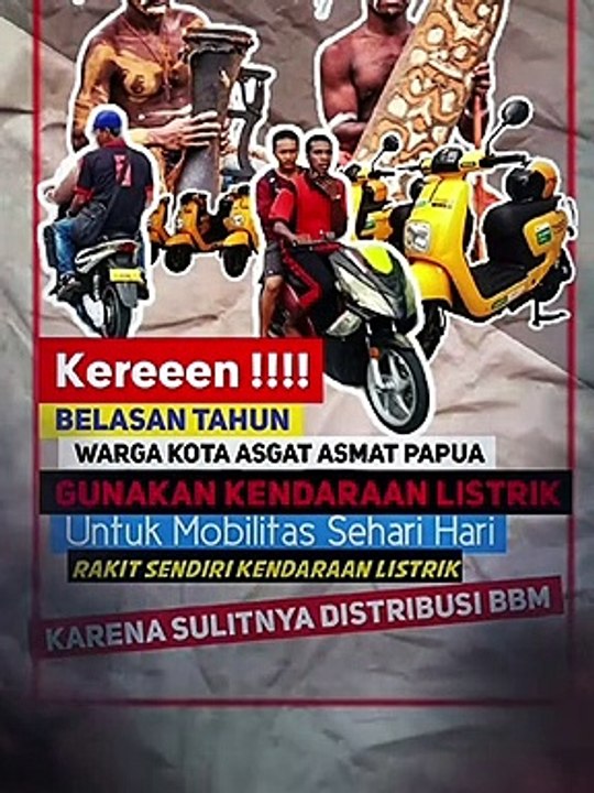 Keren Belesan tahun wilayah ini gunakan kendaraan listrik