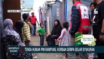 Tenda Hunian PMI Rampung, Korban Gempa di Cianjur Gelar Syukuran