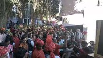 शोभायात्रा में झलका उत्साह, भजनों पर किए नृत्य