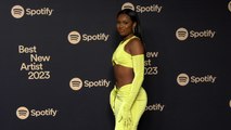 Coco Jones 2023 Spotify's Best New Artist Party Black Carpet | Grammy Party