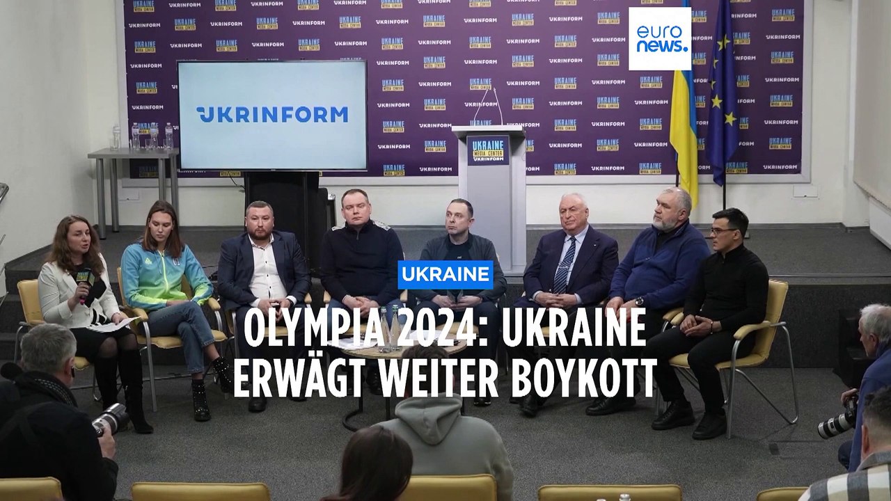 Die Ukraine will weiter den Olympia-Start von Russen und Belarussen verhindern