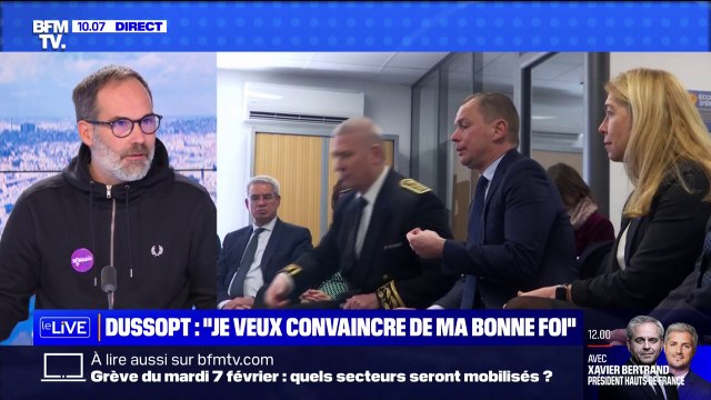 Soupçons de favoritisme : Évidemment, il faut qu'Olivier Dussopt s'en aille, il ne peut pas continuer à porter cette réforme des retraites , estime Bertrand Dumont (Solidaires RATP)