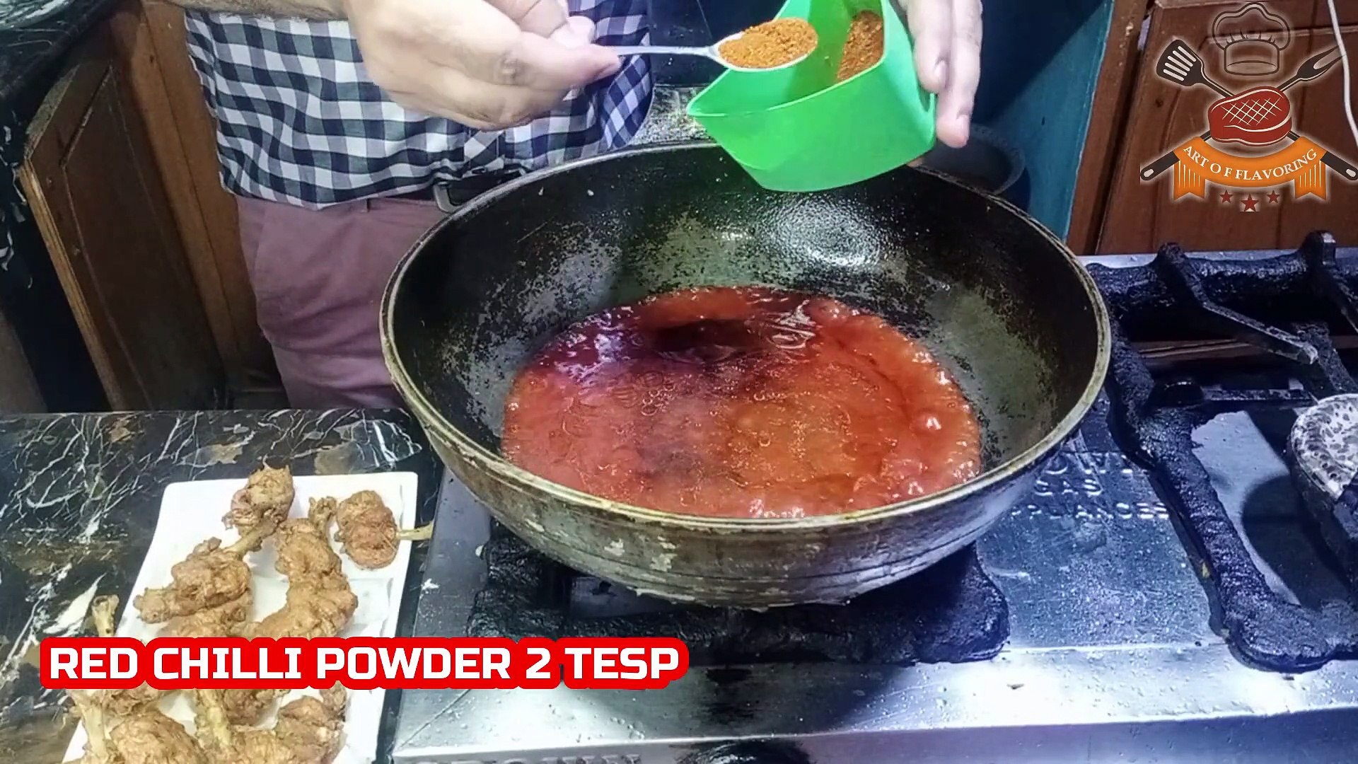 How to make Restaurant Style CHICKEN LOLLI POP