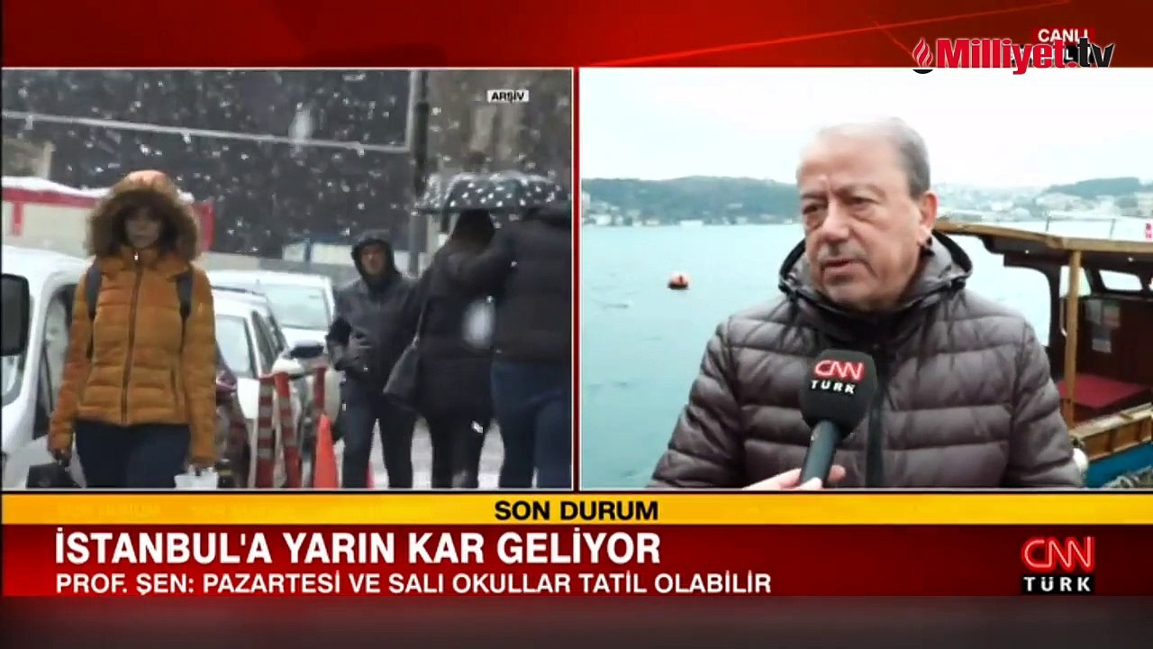 İstanbul'da perşembe gününe kadar kar yağışı var! Orhan Şen paylaştı
