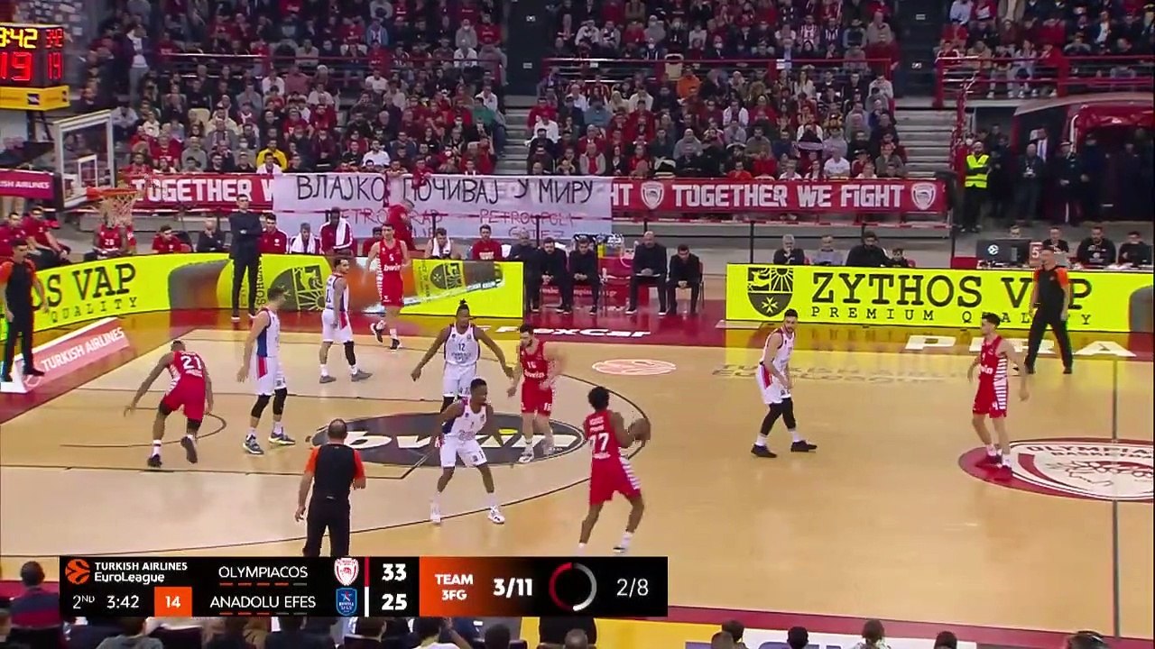 Olympiacos - Anadolu Efes  | FULL MATCH |