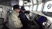 Türk gemisinden Arnavutluk'a liman ziyareti