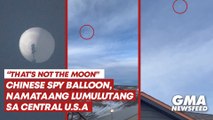 Chinese spy balloon, namataang lumulutang sa central U.S.A | GMA News Feed