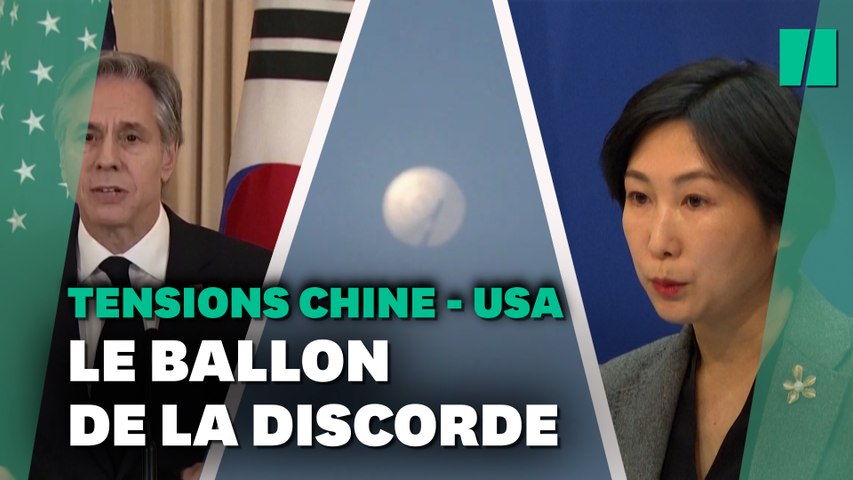Un deuxième "ballon espion" détecté, en pleine tension entre la Chine et les États-Unis