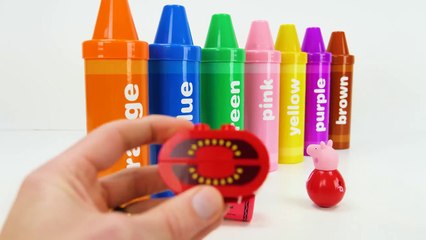Best Learning Video for Toddlers Learn Colors with Crayon Surprises