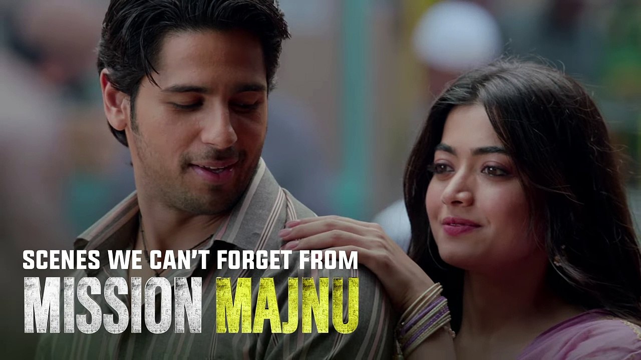 Scenes We Are Majnu Over!   Sidharth Malhotra, Rashmika Mandanna   Mission Majnu   Netflix India