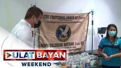 Isang grupo, nagkaloob ng tulong sa mga pasyente ng NCH sa QC bilang bahagi ng kanilang anibersaryo ngayong araw