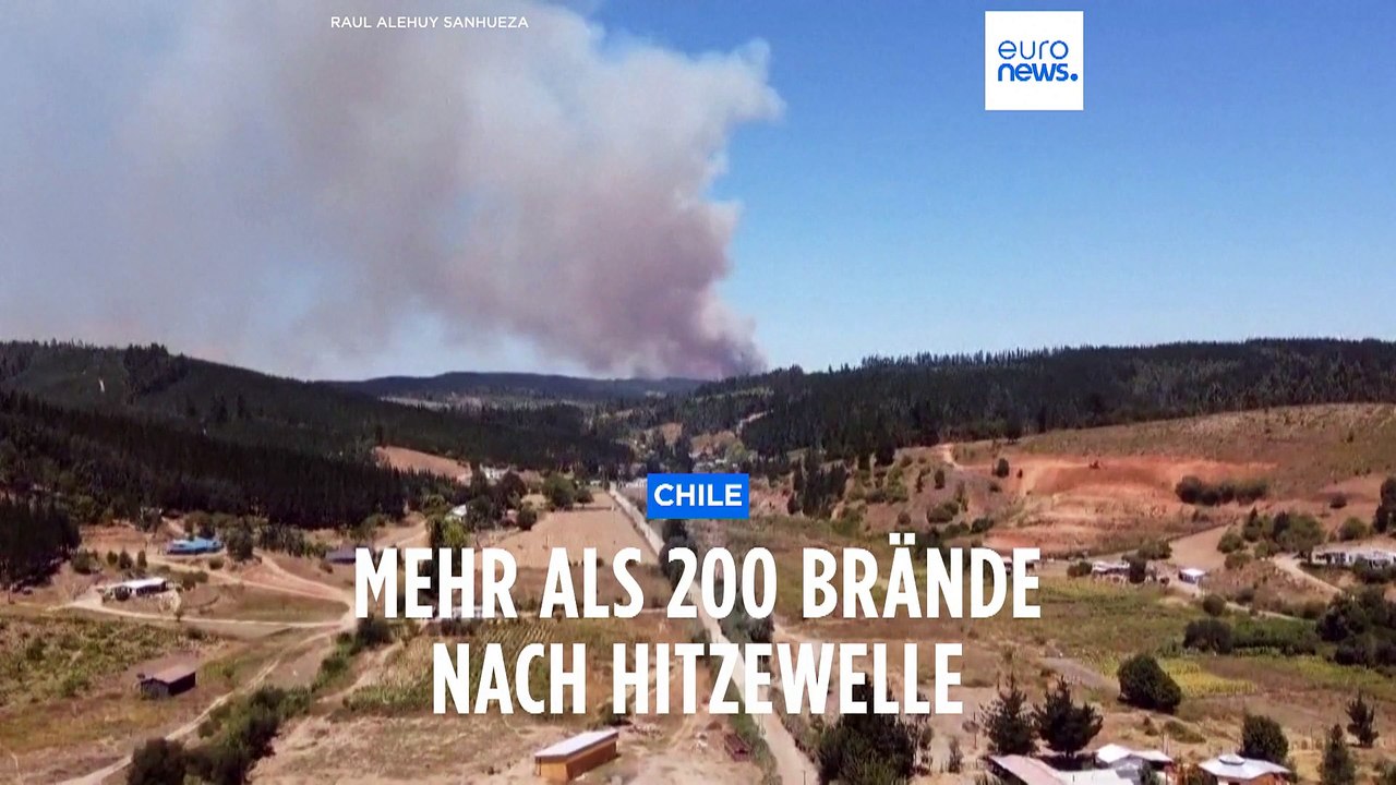 Tote durch Waldbrände in Chile