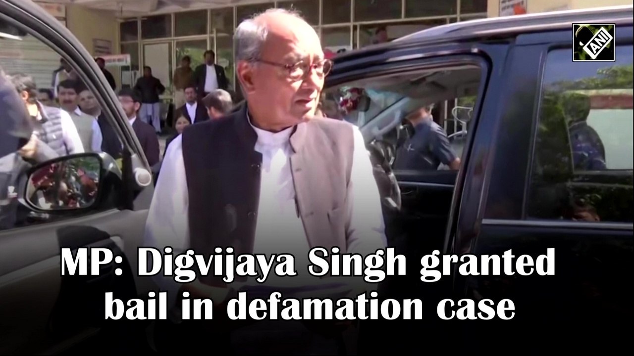 MP: Digvijaya Singh granted bail in defamation case