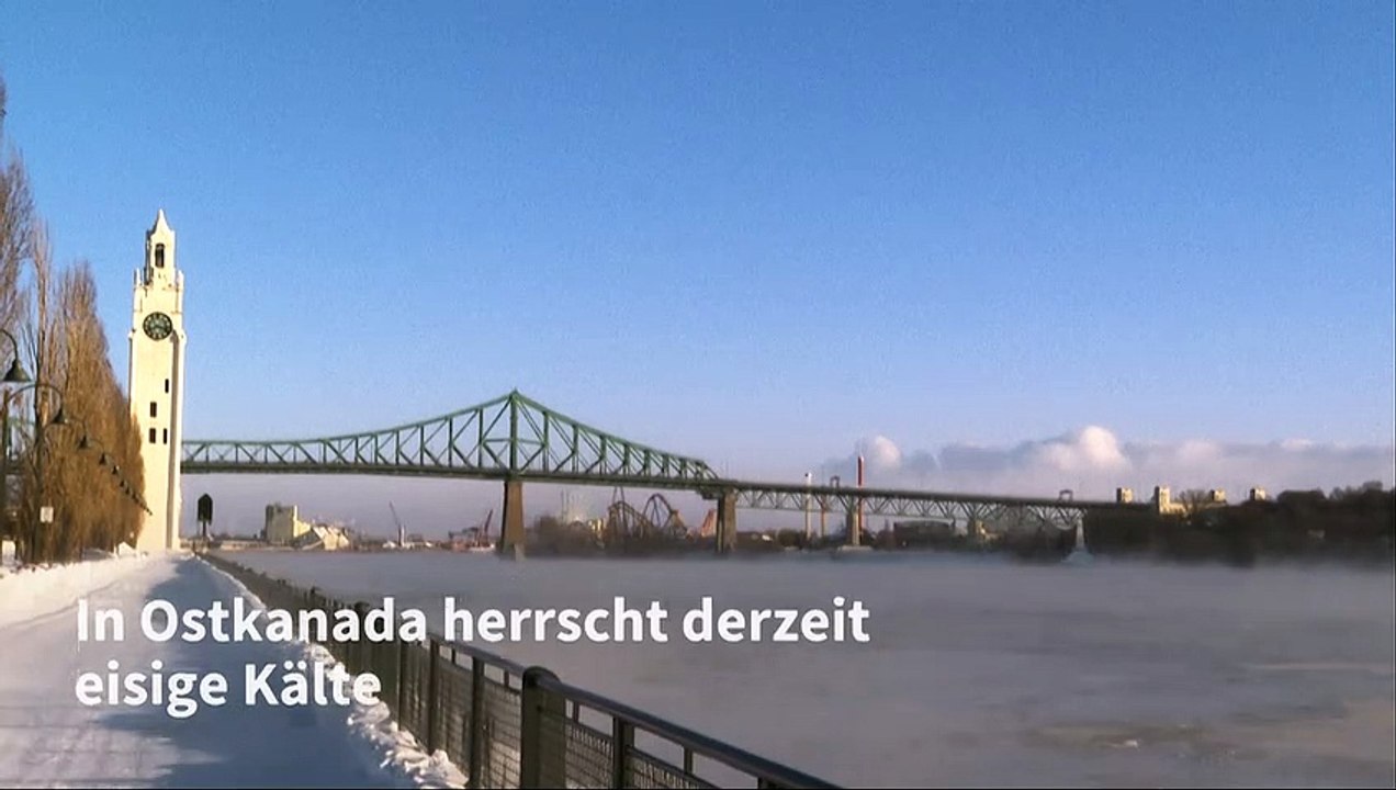 Extreme Kälte in Ostkanada