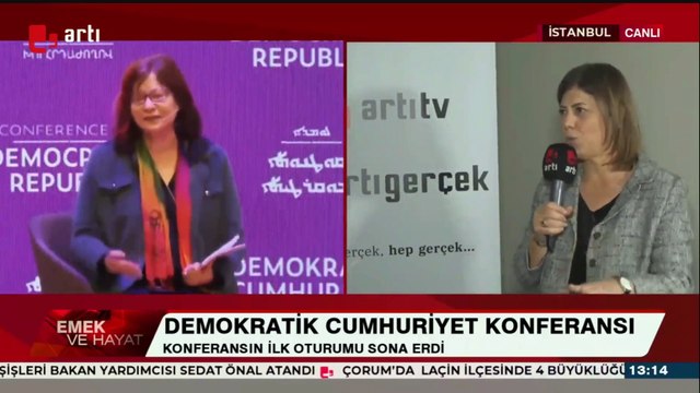 Meral Danış Beştaş, 'Demokratik Cumhuriyet Konferansı'na dair görüşlerini paylaştı
