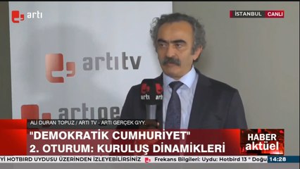 Artı Gerçek GYY'si Ali Duran Topuz, 'Demokratik Cumhuriyet Konferansı'nı değerlendirdi