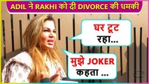 Mujhe Divorce Nahi... Rakhi Sawant Tells Media How Adil Is Laughing On Her Life Controversy