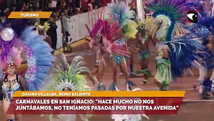 Carnavales en San Ignacio: "Hace mucho no nos juntábamos, no teníamos pasadas por nuestra avenida"
