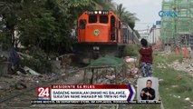 Babaeng nawalan umano ng balanse, sugatan nang mahagip ng tren ng PNR | 24 Oras Weekend
