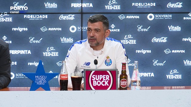 Temos de demonstrar a união que temos no clube , disse Sérgio Conceição