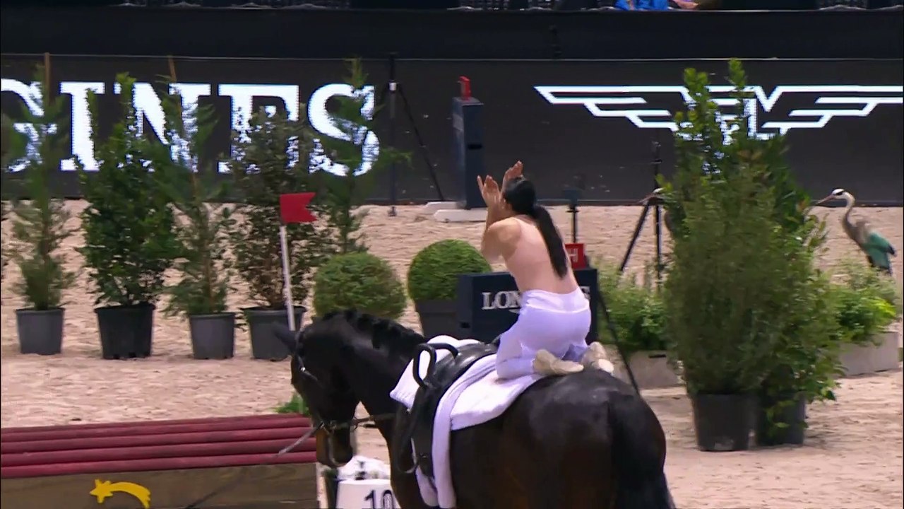 Démonstration de voltige par les Champions du monde 2022 - Jumping International de Bordeaux 2023
