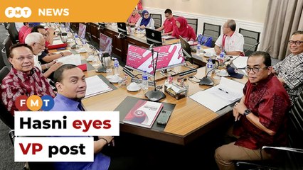 Dropped as state chief, Hasni now eyes Umno VP post