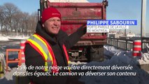 À Montréal, le coût environnemental du ramassage de la neige
