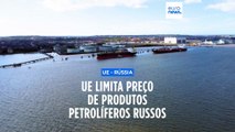 Governos da UE de acordo para fixar limites a preços de produtos petrolíferos russos
