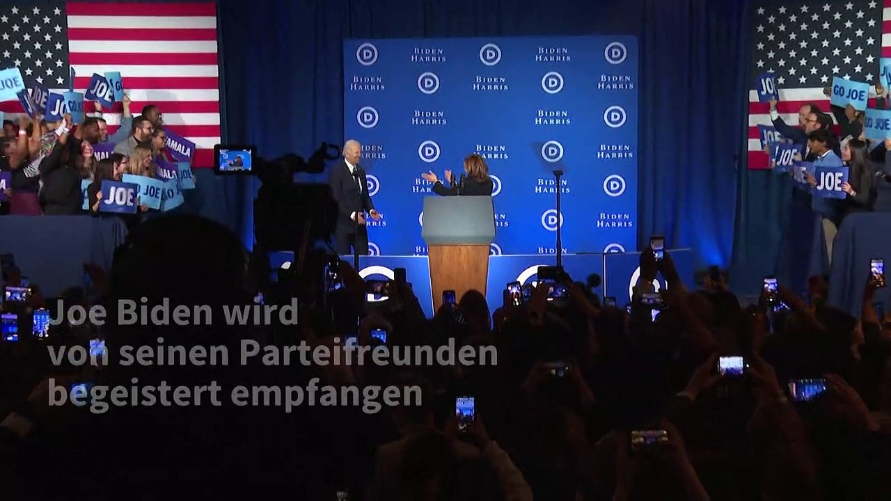 'Noch vier Jahre': Biden scheint bereit