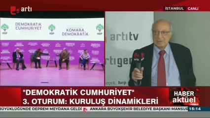 Eski AİHM yargıcı Rıza Türmen, 'Demokratik Cumhuriyet Konferansı'nı değerlendirdi