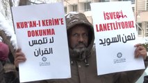 Ankara'da, İsveç'te Kur'an-ı Kerim yakılmasına tepki