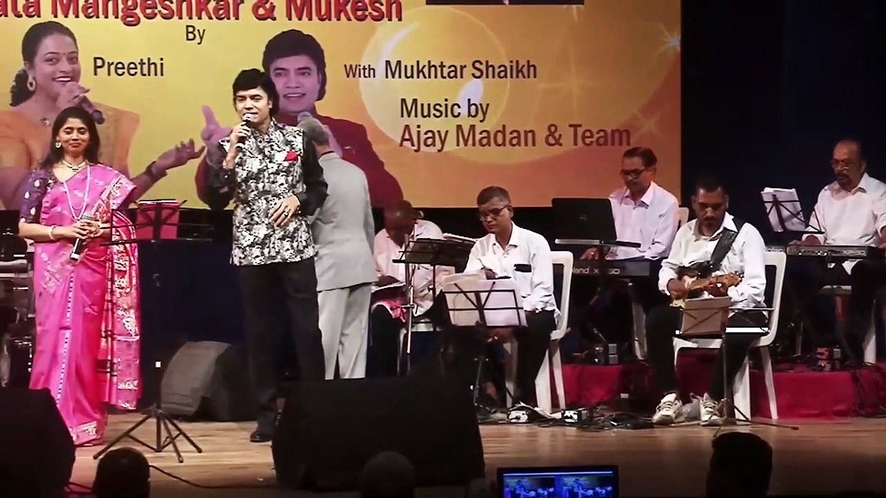 Bikhra Ke Zulfein Chaman Mein Na Jaana | Mukesh aur Lata Mangeshkar Ki Yaden | Mukhtar Shah & Sangeeta Melekar Live Cover Performing Romantic Love Song ❤❤ Saregama Mile Sur Mera Tumhara/मिले सुर मेरा तुम्हारा