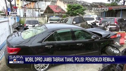Fakta Mengejutkan Kasus Kecelakaan Mobil DPRD Jambi: Sopir Masih Remaja dan Penumpang Tak Berbusana