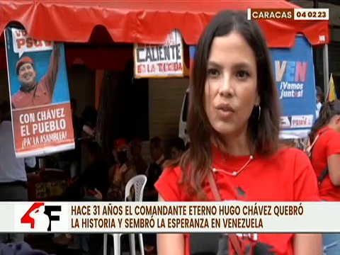 Hace 31 años el Comandante Eterno Hugo Chávez y soldados patriotas se rebelaron contra la oligarquía