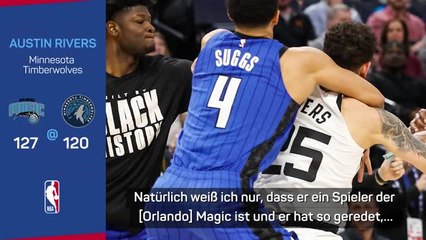 Rivers: Respektlose Magic-Bank führte zu Prügelei