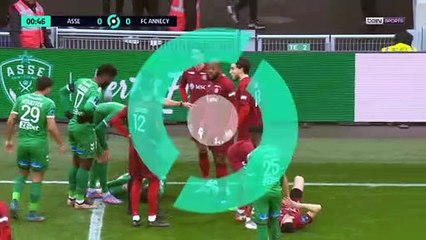 Ligue 2 : Saint-Etienne gagne un match immense contre Annecy