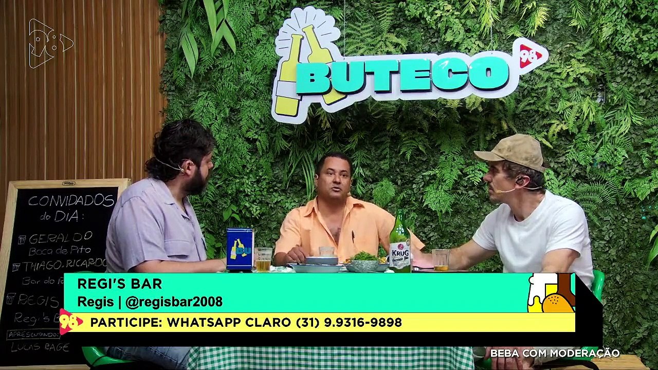 Buteco 98 | Regis, do Regi's Bar