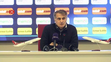 Şenol Güneş: "Yeterince konsantre olamadık"