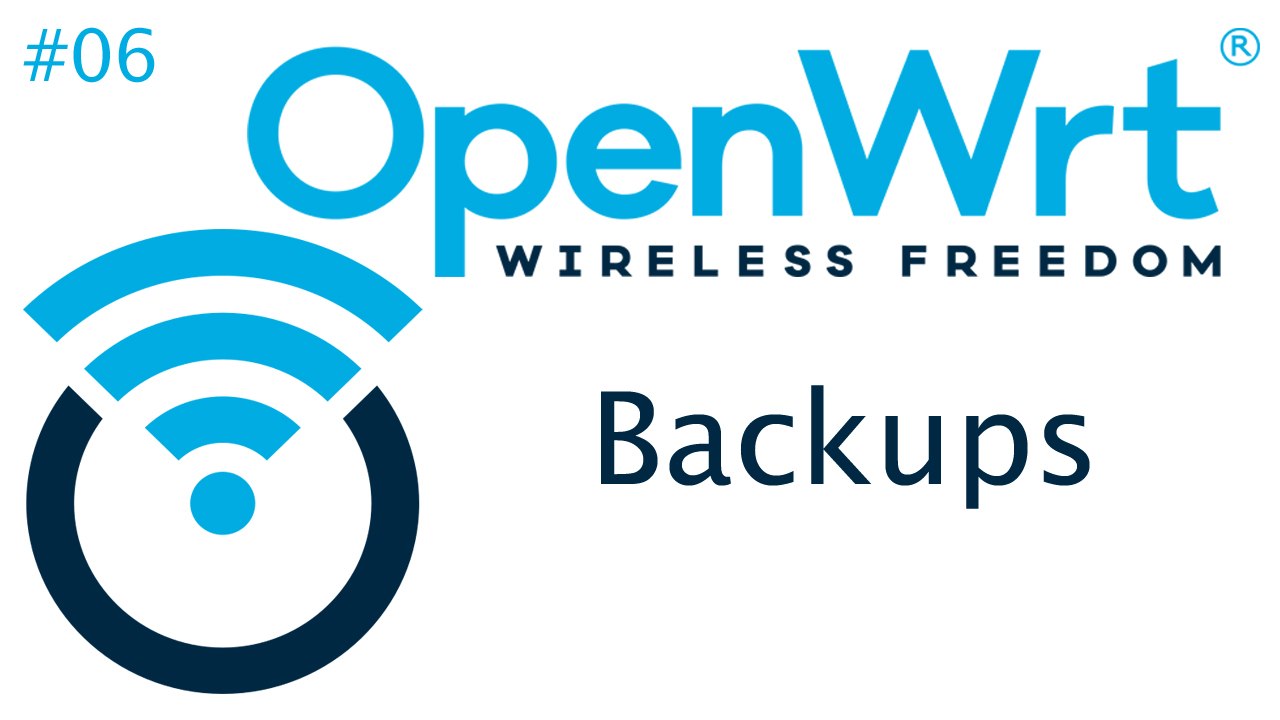 [TUT] OpenWrt - Sicherungen Konfiguration anlegen [4K | DE]