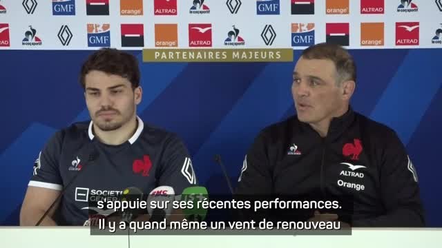 Six nations - Ibanez : Répondre présent dès le coup d'envoi avec beaucoup d'énergie