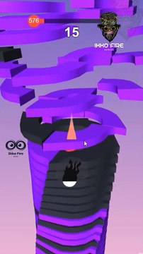 NOOB vs PRO vs HACKER - Stack Ball 3D - Gameplay - MAX LEVEL in Stack Ball | Spiral Roll - Ikko Fire