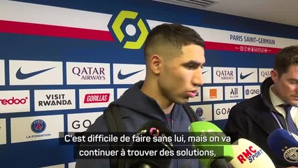 PSG - Hakimi : "Difficile de faire sans Mbappé, mais on va trouver des solutions"