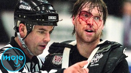 Top 10 Bloodiest & Most Violent Hockey Brawls in History 🏒