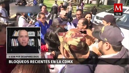 El Consejo Ciudadano de la CdMx ofrece apoyo emocional debido al estrés por bloqueos