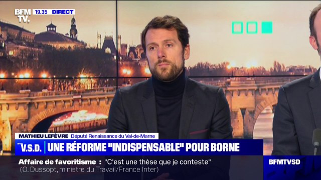 Mathieu Lefèvre (Renaissance) sur la réforme des Si on nous fait des propositions qui sont contraires à ce que propose le président de la République, on ne pourra pas les accepter